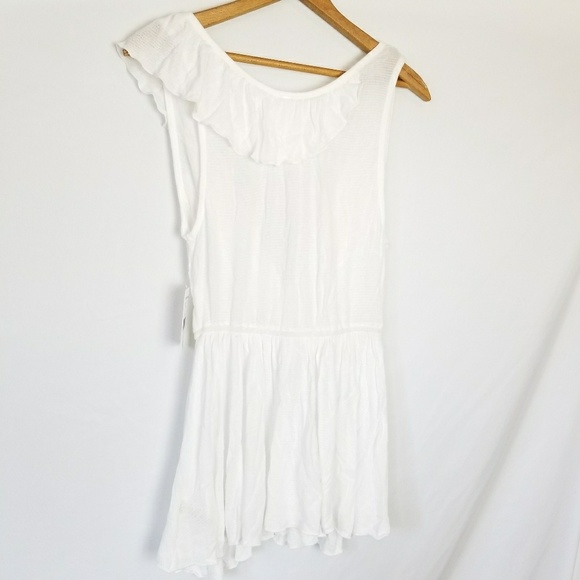 Free People Float Away Tank white NWT - Picture 5 of 7
